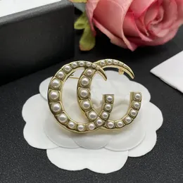 G Series Brosch Set Fashion Men's Ladies Designer Brosch Wedding Party Jewels With Original Box