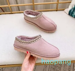 Casual Shoes Slippers Tasman Slippers Fur Slides Sheepskin Shearling New Mules Women Men Ultra Mini Platform Boot Slip-on Shoes