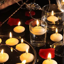 Candles 10pcs/lot Romantic Floating Candles Wedding Party Supplies Decoration Home Decor DIY Candles 230926