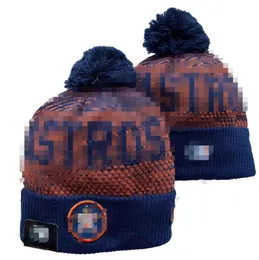 Houston Beanie Astros Beanies North American Baseball Team Side Patch Winter Wool Sport Knit Hat Skull Caps