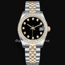 13 Star Supe vendendo luxo 26mm 31mm relógios de pulso de aço inoxidável senhoras DAT diamante moldura branca pérola mãe com diamantes Class234V