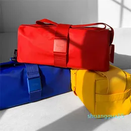 One Shoulder Messenger Bag Waterproof Meffile Western-stil storkapacitet Sports Toast Fitness Bag
