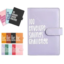 Notepads 100 Envelopes Money Saving Challenge Budget Binder Savings Challenges with Cash Envelope for Planner 230926