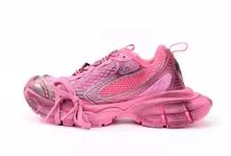 Designerskor Stylish New Women's Running Shoes Outdoor Profile Andningsbara dämpade löparskor Sneakers Bourgogne Pink 35-41