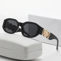Дизайнерские солнцезащитные очки для мужчин и женщин, унисекс, роскошные пляжные солнцезащитные очки, ретро, маленькая оправа, роскошный дизайн, UV400, высочайшее качество с коробкой AAA168