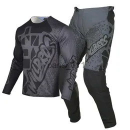 Inne odzież Willbros Motocross Spodnie dla dorosłych męskie kombinacja MX Zestaw sprzętu MX Dirt Bike Offroad Riding Cycling ATV MTB Pantnes x0926