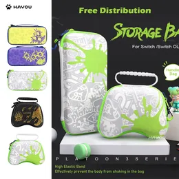 Other Accessories Storage Bag for Nintendo Switch Portable Waterproof Hard Shell for NS Oled Pro Controller/Joycon Carrying Bag 230925