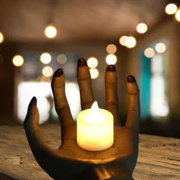 Candle Holders Halloween Halloween Realistic Hand Cena Dekoration