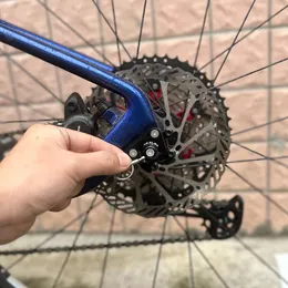 Bike Wheel Security Skewer Set Antitheft Quick Release QR for