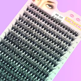 رموش كاذبة 280 PCS الرموش الفردية مجموعات الرموش DIY 10D 20D 30D 40D D CURL 9 16MM 230926