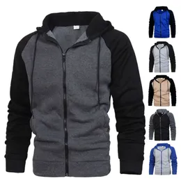 Nueva chaqueta de diseñador Otoño e Invierno para hombre, franjas de color, suéter de manga raglán a la moda, top deportivo informal para hombre