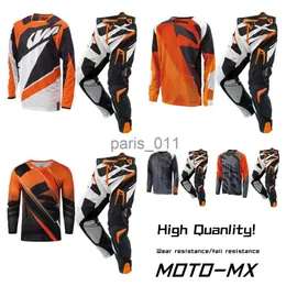 Inne odzież wysokie QuanlityTop MX Motocross and Pants Racing Gear Set Rower Mountain Rower Kombinator Motocykl Kombinacja Rozmiar S-XXXL x0926