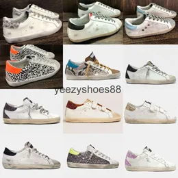 Goldenss Gooses Golden Sneakers Old Women Casual Shoes SuperStar Classic White Do-old Dirty Designer Man B
