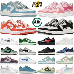 Designer Shoes for Men Women Sneakers Low Top Black White Baby Blue Orange Camo Green Suede Pastel Pink Nostalgic Grey Mens Outdoor Fashion Trainers