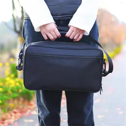 Borse portaoggetti 1 pezzo Borsa per oboe Custodia da trasporto spessa imbottita impermeabile in tessuto Oxford Tracolla rigida portatile a spalla nera