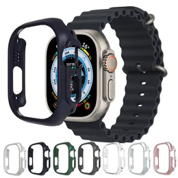 Smartwatch för Apple Watch Ultra Series 8 49mm IWatch Marine Strap Smart Watch Sport Watch Wireless Charging Strap Box Protective Cover