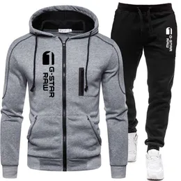 Mens Tracksuits Cool Men Brand Hoodies Sweatshirtsweatpants Suit Autumn Winter Warm Tracksuit Set Fashion Hooded Outwear 230925