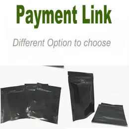 Nuovi sacchetti per imballaggio scatola di collegamento per pagamento speciale elettronica ordine campione colorato costo aggiuntivo area remota imballaggio vuoto logo personalizzato adesivi OEM diverse opzioni