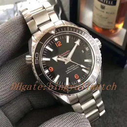 2 Styles Black Ceramic Automatic Cal 8500 Watch Calender Ocean Watches Full Steel Bond 007 Dive 600m Planet Luminous Dive Wristwa333n