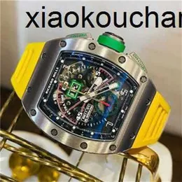 Milles Uhr Automatik SuperClone KV Factory RM11-01 Mancini Exclusive Sports TimingKohlefaser-Saphir Schiff von Fedex61E6XNU6XNU6