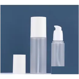Packing Bottles Wholesale 50Ml 100Ml Frosted Matt Pet Cosmetic Bottle With Lotion Pump Per Refillable Fast Sn3740 Drop Delivery Office Dhml2