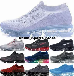 Mens Casual Women Trainers Air Vapor Max Shoes Size 12 Sneakers US 12 EUR 46 Running US12 AirVapor Flys Knit Designer Youth Purple White Scarpe Yellow Blue