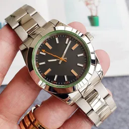 Męskie zegarek Automatyczne zegarki mechaniczne Modne Business zegarki 40 mm Montre de Luxe Cage ze stali nierdzewnej Wodoodporna ręka na rękę