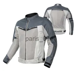 Andra kläder Motorcykeljacka Män kvinnor Summer Chaqueta Moto Jacket Riding Clothes Breattable Mesh Cloth Touring Racing Jacket Motorcykel X0926