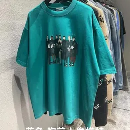 Hip Hop Streetwear Harajuku T Shirt Girl Kanji Print Tshirt 2023CC Summer Mens Short Sleeve Cotton Oversized T-Shirt s -4xl pdd