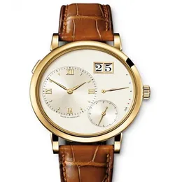 Mäns nya stil affärsmans klassiska klockor man tittar på mekanisk automatisk rörelse rostfritt stål manlig armbandsur al03260p