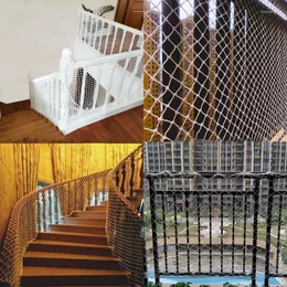 Kattföretag Retail Pet Child Safety Net Home Dog Balkony Railing Trappor Staket Barn Lekplats Guardrail Kids Netting