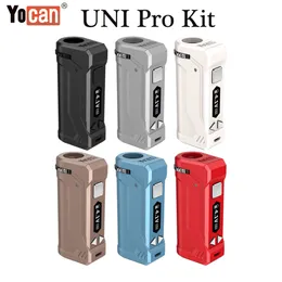 Original Yocan UNI Pro Battery Box Mod 650mAh Preheat Batteries with Micro USB Charger Pen Fit All