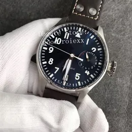 Novo masculino edição limitada movimento automático cal 51111 relógio mostrador azul marinho luminoso esporte masculino relógios zf fábrica de couro et328f
