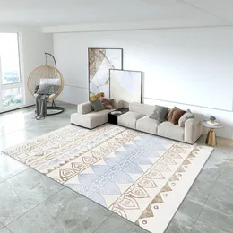 Dywany dywan do salonu stolik kawowy koc domowy pełny podłogę sypialnia sypialnia koc nocny młody styl nordycki 230926