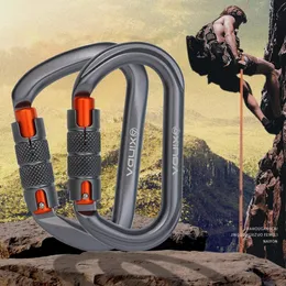 KARABINERS TEMBINER CARABINER ANTI-Oksidasyon Aşınma Dirençli Aksesuar O-şekli D-şekilli vidalı Vidalı Dağcılık için Tırmanma Kilidi 230925