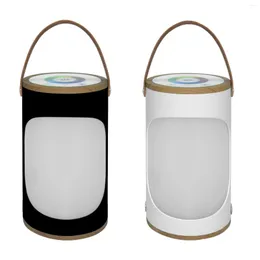 Nattlampor Portable bordslampa atmosfärbelysning läsning camping lyktor för inomhus badrum kontor barnkammare sovrum sovsal