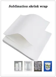 Sublimation shrink wrap film bag for Skinny Tumbler Regular Tumbler Wine Tumbler Sublimation shrink film 135*260mm 180*290mm