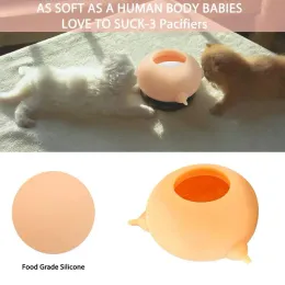 150 ml husdjursmjölkmatare bionisk bröstmatare bröstvårtor säkra och hälsosam matkvalitet Silikonmjölkmatningsverktyg för husdjurskatt kattunge