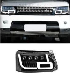 Reflektory samochodowe dla Range Rover Sport / Executive LED Reflektor 2010-2013 DRL Turn Signal Signal Angel Angel Oku obiektyw