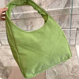 Shoulder Bags Underarm Canvas Handbag Well-known Designer Tote Solid Color Shopping Purse Shoulder Wallets For Women Handbags Designers 1021