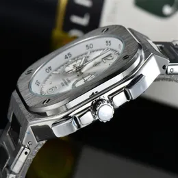 腕時計BRモデルスポーツクォーツベルラグジュアリー多機能時計ビジネスフルステンレススチールマンロススクエアリストウォッチギフト231H