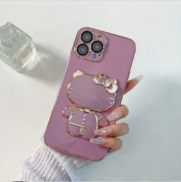 Designers IPhone Case 14 Pro Max Fashion Cases Iphone 11 12 13 Mirror XS Protective Cover 8plus Drop Proof XR Cat Glass Good CYG2392715-5