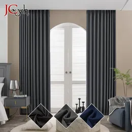 Cortina grossa cortinas blackout para crianças quarto cortinas térmicas sala de jantar janelas longas cortinas tende decoração 230927