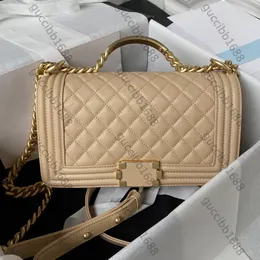 10a Ayna Kalite Tasarımcıları Üst Tasarlı Çocuk Çantaları Klasik Kapitetli Flep Tag Luxurys Bayan Çantalar Gerçek Deri Bej Cava Çanta Crossbody Omuz Zinciri Kutu Çantası