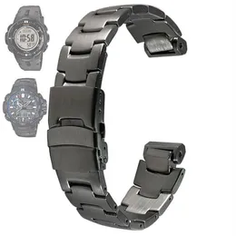 Pasek ze stali nierdzewnej do CASIO PRG-300 PRW-6000 PRW-6100 PRW-3000 PRW-3100 Watch Pasme T190620325p