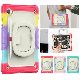 Per Samsung Galaxy Tab A7 Lite da 8,7 pollici T225 Caso pesante Rugged Shock Kids Safe Case 360 Copertina per impugna