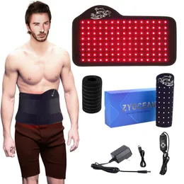 Ansiktsvårdsapparater Zyocean Red Light Therapy Belt nära infraröd ljus för kroppsavslappnande muskelinflammation Förbättra cirkulationen 230926