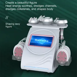 80kHz超音波キャビテーション脂肪燃焼ボディ彫刻マシンカッピングスクレイピング療法ボディデトックスEMS RF 6 in 1家庭用品