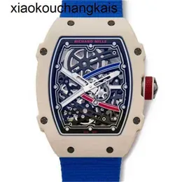 Richasmills tittar på Milles ZF Factory Automatisk rörelse Tourbillon Mens Sports Swiss Wristwatch RM67-02 WRHB