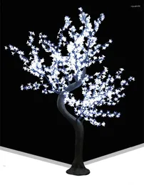 Christmas Decorations Natural Tree Trunk LED Artificial Cherry Blossom Light 1.8m-2.5m Height 110/220V Rainproof Outdoor Use